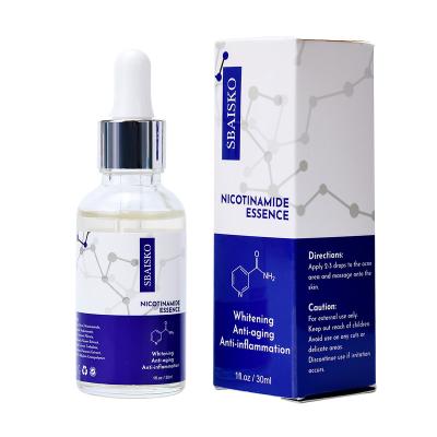 China Hot Sale Skin Revitalizer Nicotinamide Face Oil Lightening Face Serum Arbutin Whitening Dark Spot Remove Dark Circle Anti Wrinkle Serum for sale