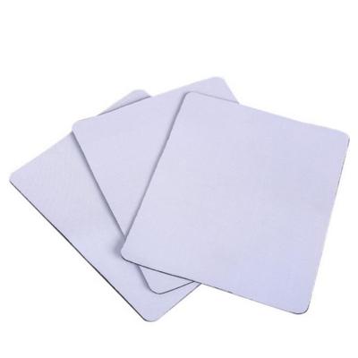 China Large White Plain Sheet Playmat Mousepad Mouse Pad Bulk Material PASSIONATE Yard Roll White For Sublimation Printing for sale