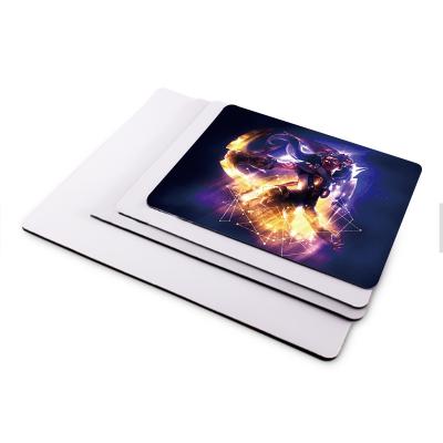 China Comfortable Sublimation Blank PU Leather Mouse Pad With Different Shapes for sale