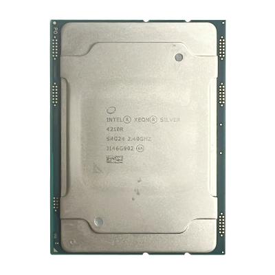 China Xeon Silver 4210R 10-Core Processor 2.4GHz TDP 100W with 10 Cores and 2.4GHz Frequency for sale