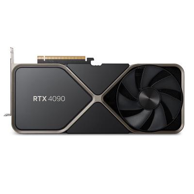 중국 RTX 4090 ti 게이밍 24GB 비디오 메모리 속도 5NS HDMI 출력 인터페이스 게임용 GPU 타입 판매용