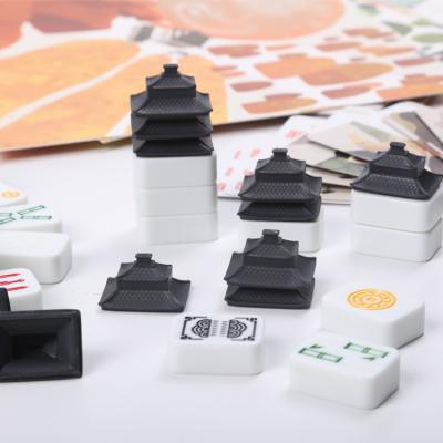 China Eco-friendly Custom Miniatures CMYK Color Printing Chess Board Game Pieces Paper Dies For Adults Children for sale