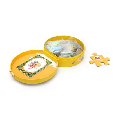 China Cartoon Toy Custom Jigsaw Slides Animal Jigsaw Blank Learning Age 1000 Piece Difficult Jigsaw Puzzle for sale