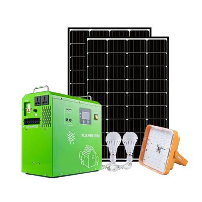 China 1Kw 2KW 3KW 4KW 5KW 2kw Solar Power System Home Solar System Price Solar Panel PV System for sale