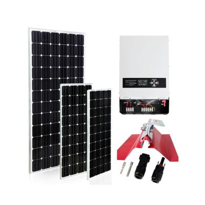 China Home On Grid Solar Generator 5000W 5Kva 5Kw Solar System Price for sale