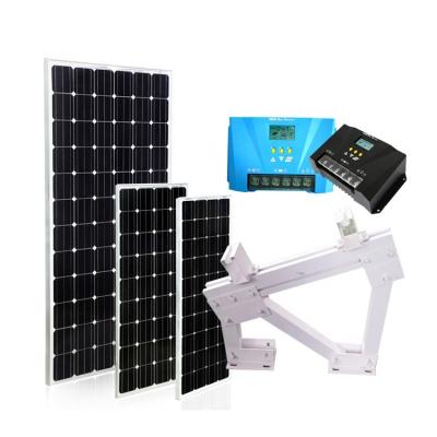 China 1000W/2000W/3000W/4000W Portable Complete Home MPPT Off Grid Solar Power System for sale