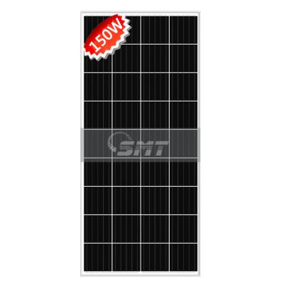 China 150w Solar Powered Poly Solar Panel Home Manufacturer 182mm*182mm / 210mmx210mm for sale