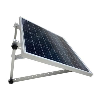 China Aluminum Alloy Portable Universal Solar Aluminum Alloy Roof Rack Triangle Bracket Solar Panel Mount Solar Panel Bracket for sale