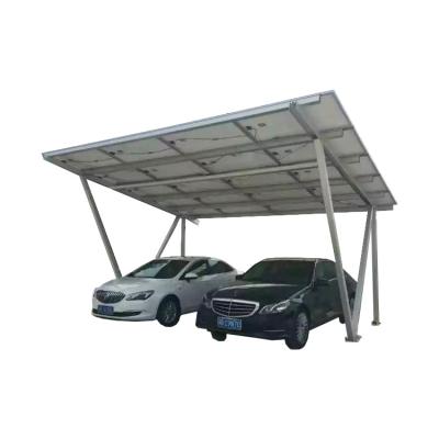 China Alloy.Stainless Steel Structure Aluminum Solar Carport Solar Mounting Bracket PV Parking Lot Bracket for sale