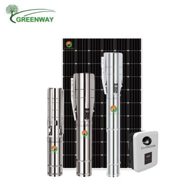 China 4/6 Inch 1100W 110V Solar System Submersible Fish Pond Fish Pond Solar High Pressure Drinking Water Treatment for sale