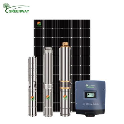 China 750W 72V Solar Drinking Water Treatment 4 Inch 750W 72V AC Stainless Steel Impeller Water Pump AC Water Pump For Pumping Water for sale