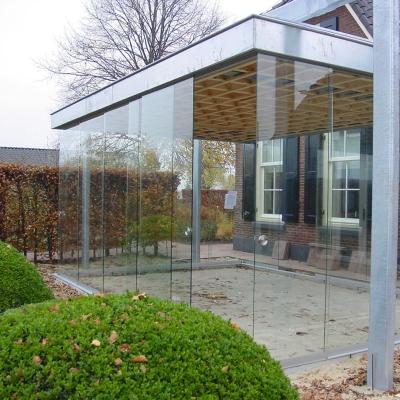 China High quality windproof frameless glass sliding door OEM/ODM aluminum frameless doors for market for sale