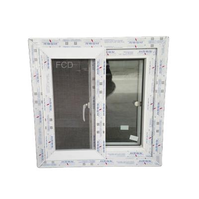 China Sliding Price Bedroom Sliding Windows Screen Design PVC Cheap Residential Glass Sliding Window for sale