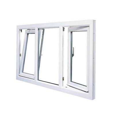 China Adjustable Modern PVC Swing Kitchen Casement Windows Hardware Wholesale Casement Windows For Sale for sale