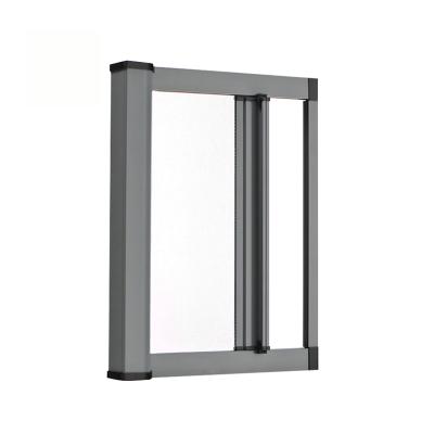 China Newest modern design retractable aluminum profile insect screen window sliding windows for sale for sale