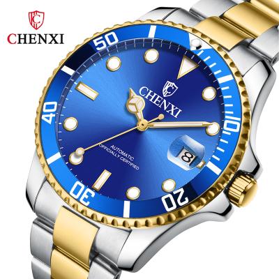 China Luxury brand Chenxi date green dial business high quality automatic mechanical date men's watches automatic wristwatch for men 8805A for sale