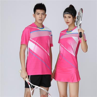 China Breathable Sets LCFC New Summer Tennis Ball Suit Suit For Men And Women Sports Volleyball Training Suit for sale