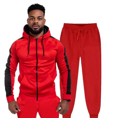 China LCFC Breathable Cheap Fall And Winter Custom Logo Sweat Suits Cargo Jogger Set Zipper Joggers Pants Two Piece Set for sale