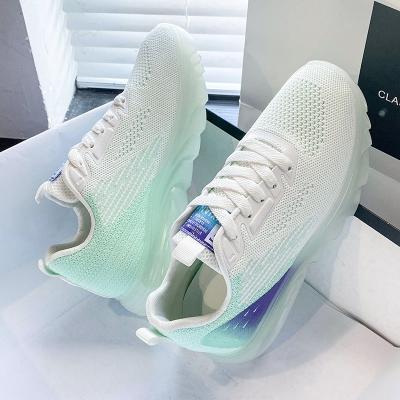 China Breathable Comfort LCFC 2021 Summer New Fashion Look Breathable Sneaker Sports Shoes For Ladies Sneaker Online Shopping for sale