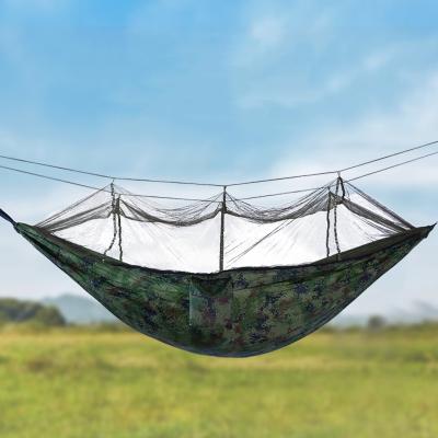 China Durable LCFC 2 Person 4 Season Quick Dry Lightweight Camping Cot Hammock With Mosquito Net for sale