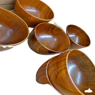 China Teppanyaki saloda wooden dish wooden pizza bowl dish tableware warming dish for sale