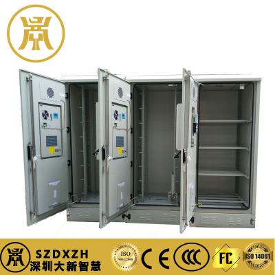 China 500W Cooling Capacity Outdoor Electrical Enclosures Cabinets Floor Standing OEM for sale