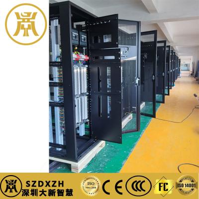 China Metal Floor Mounted UPS Cabinets Enclosure For Solar Powered Cameras With Glass Door for sale