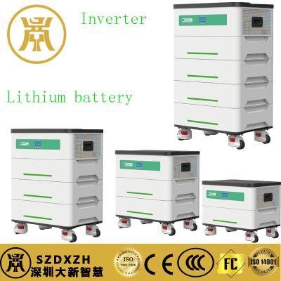 Chine All-in-one Commercial Energy Storage Cabinet Batteries de stockage au lithium Noir 150AH à vendre