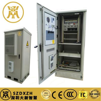 China Outdoor Telecom Enclosure Upgrade Exterior WPC Wall Panel with Outdoor Powder Coating for sale