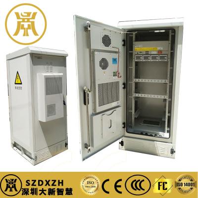 China Galvanized Steel Outdoor Telecom Equipment Cabinets With 1500w Air Conditioning for sale