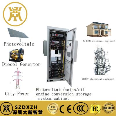 China One Battery Shelf Commercial And Industrial Energy Storage System With Cabinet Cooling MTBF≥50000h And Emerson Embedded Power Supply for sale