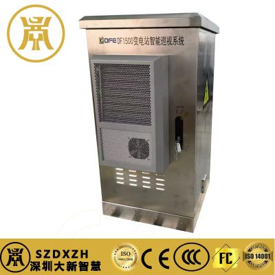 China Stainless Steel Outdoor Communication Cabinet With Air Conditioning Power Supply System Protection Level IP55 for sale