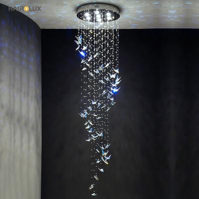 China European Custom Modern Decorative Light E12 Pendant Lamp Factory Price Indoor Crystal Chandeliers for sale