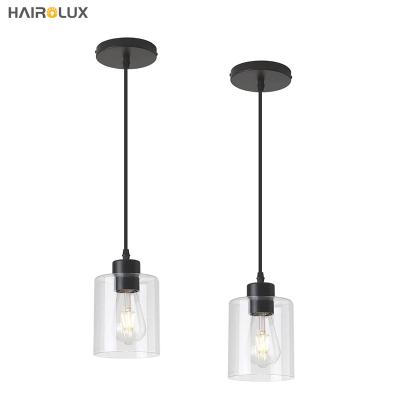 China Hot Selling American Style Metal Light Fixture Indoor Pendant Lighting Glass Led Pendant Lamp for sale