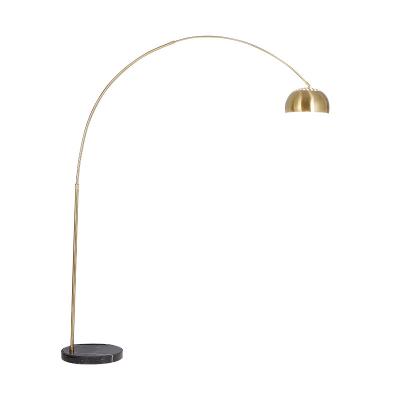 China Modern High Quality Durable Using Various Curved Modern Lights Metal Floor Lamp for sale