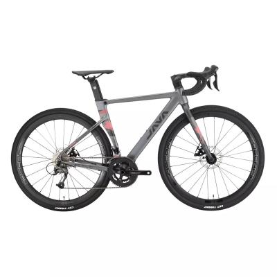 China Chinese aluminum alloy JAVA IDRA OEM aluminum alloy bicycle 700c 47cm 54cm 18 speed gravel cycle adult OEM race road bike racing for student for sale