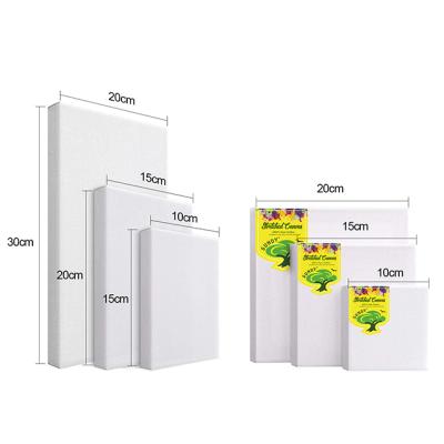 China Inkjet Printing 7 Pack Artist Canvas Panel White Canvas Panel Inch 12*12 Set For Painting for sale