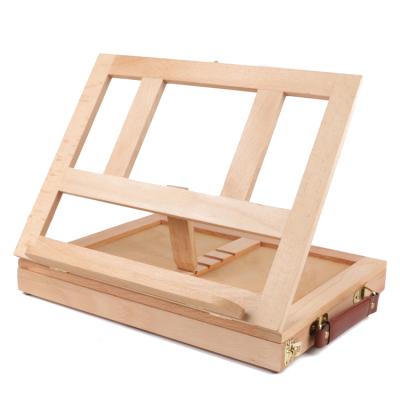 Κίνα Wholesale Easel Easel Supply Table Desk Easel Painting Drawing Painting Wooden Sketch Box προς πώληση