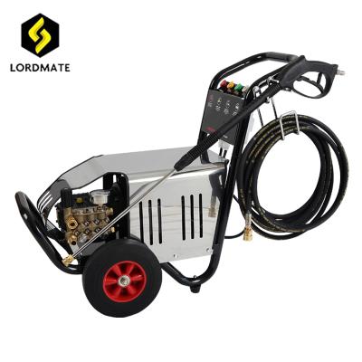 China Hotels LORDMATE 3kw Automatic Triple Pressure Washer High Pressure Pump for sale