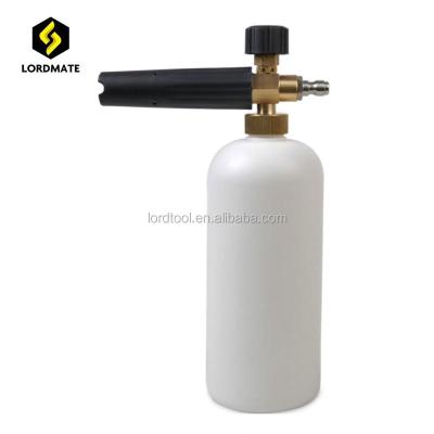 China Sudsing / Foaming Cannon Lance Washer Snow Foam Car Body Wash Lance Soap Jet Pressure Washer Bottle 1L for sale