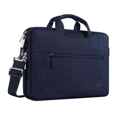 China Laptop Messenger Bag Laptop Shoulder Bag Compatible with 13-13.3 inch MacBook Pro Air Notebook Polyester Carrying Briefcase Sleeve Messenger for sale