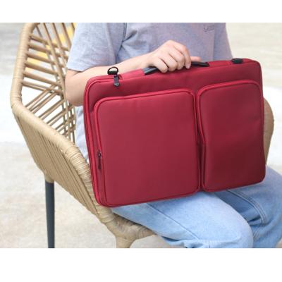 China Laptop Sleeve Carrying Bag For Men Laptop Sleeve Case Shoulder Bag Water-Resistant Handle For Thumb Macbook Pro Air Carrying Case Handbag 13-14 for Chromebook 15.6 for sale