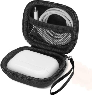 China Wear-resistant Carry Storage Case Earphone Organizer Custom Logo Mini Carry Storage Case EVA Earphone Case Waterproof Pouch Carry Case Portable for sale