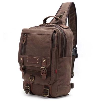 China Cross - Cross Trunk Bags Canvas Shoulder Backpack Travel Bag Messenger Bag Travel Bag Trunk Pack for Men and Women for sale