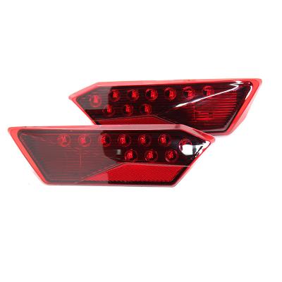 China Red Led Tail Lamp ABS Tail Light Pair For Car Polaris ATV UTV for sale