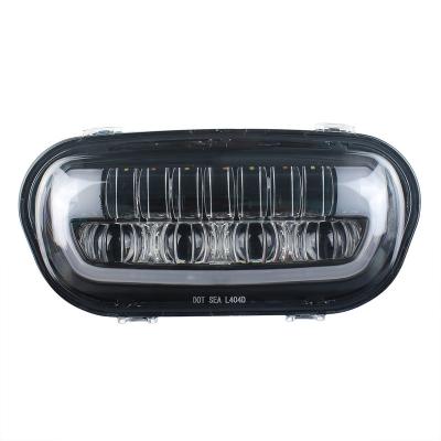 China Diecast Aluminum Housing Moto LED Lamps For Fat Bob FXFB FXFBS 2018 UP Led Headlight for sale