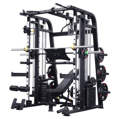 China Smith Universal Machine Training Equipment Complete Consumer Multifunction Combination and Commercial Bench Press Stand Bird Squat Gantry for sale