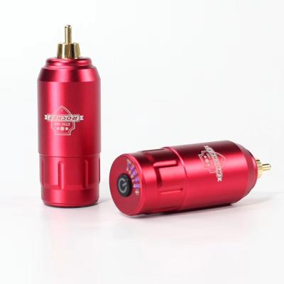 China Wholesale Mini Wireless Tattoo Battery Permanent Power Supply 1200mAh RCA Battery For Rotary Tattoo Machine for sale