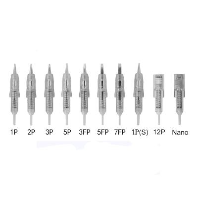 China Permanent Makeup Needle Eyebrow Lips Makeup MTS Tattoo Cartridge Needles for sale