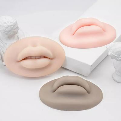 China PMU 3D Realistic 1:1real Lip Practice Skin Open Mouth Practice Skin Human Lip Practice 1:1real Realistic Human Lip Skin Texture OEM Avialible for sale